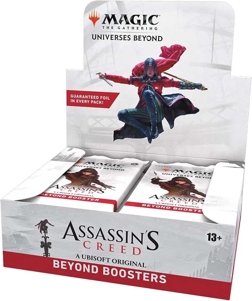 Magic: The Gathering: Assassins Creed Magic Gathering Universes Beyond Booster Box