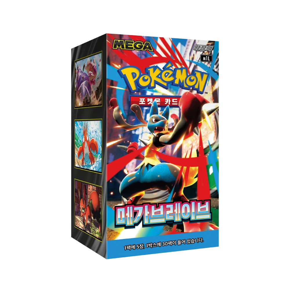 Pokemon TCG: Mega Brave - Booster Box Korean