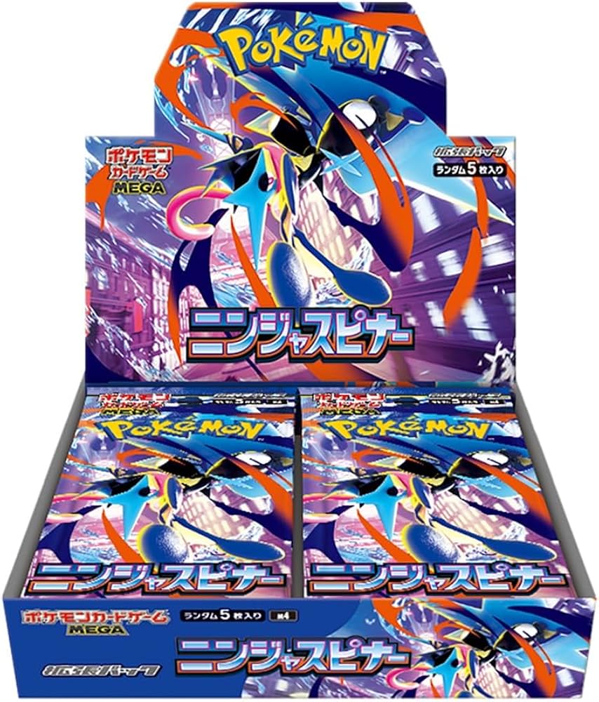Pokemon TCG: Ninja Spinner - Booster Box Japanese