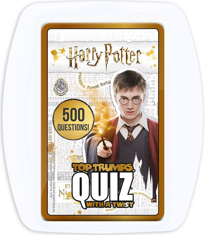 TOP TRUMPS QUIZ HARRY POTTER