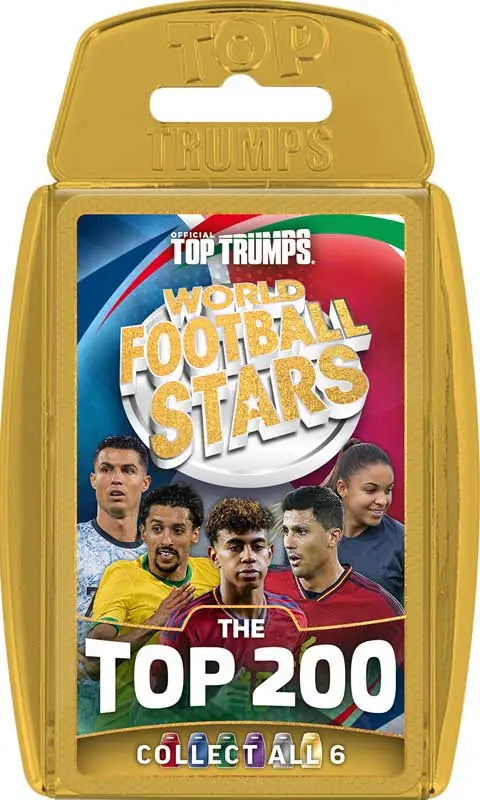 WORLD FOOTBALL STARS TOP 200 TOP TRUMPS - PACK 6